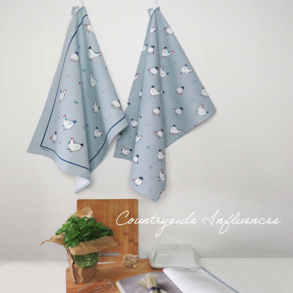 Hen House Linen Union Tea Towel