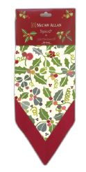 Spice / Xmas Holly Cotton Table Runner