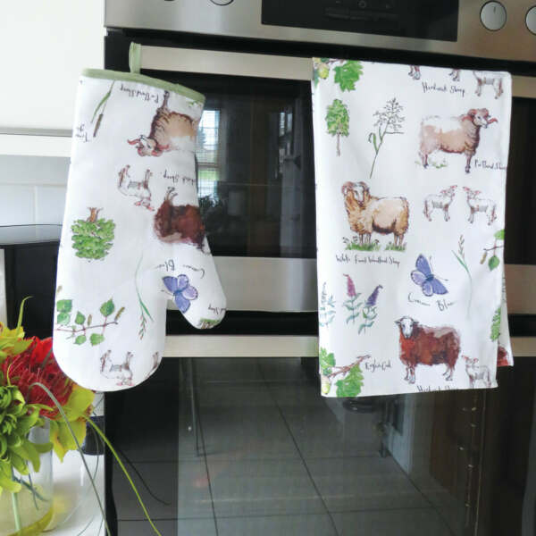 Out In The Fields Tea Towel