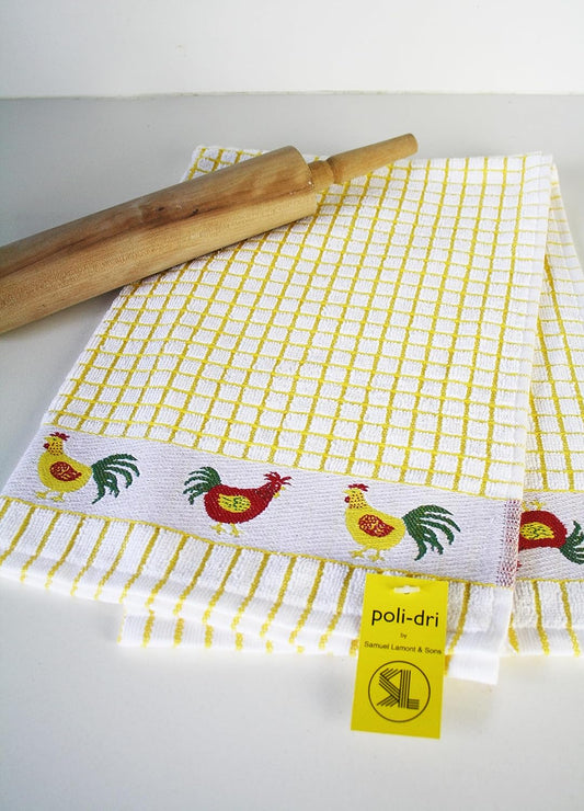 Poli-dri Jacquard - chickens