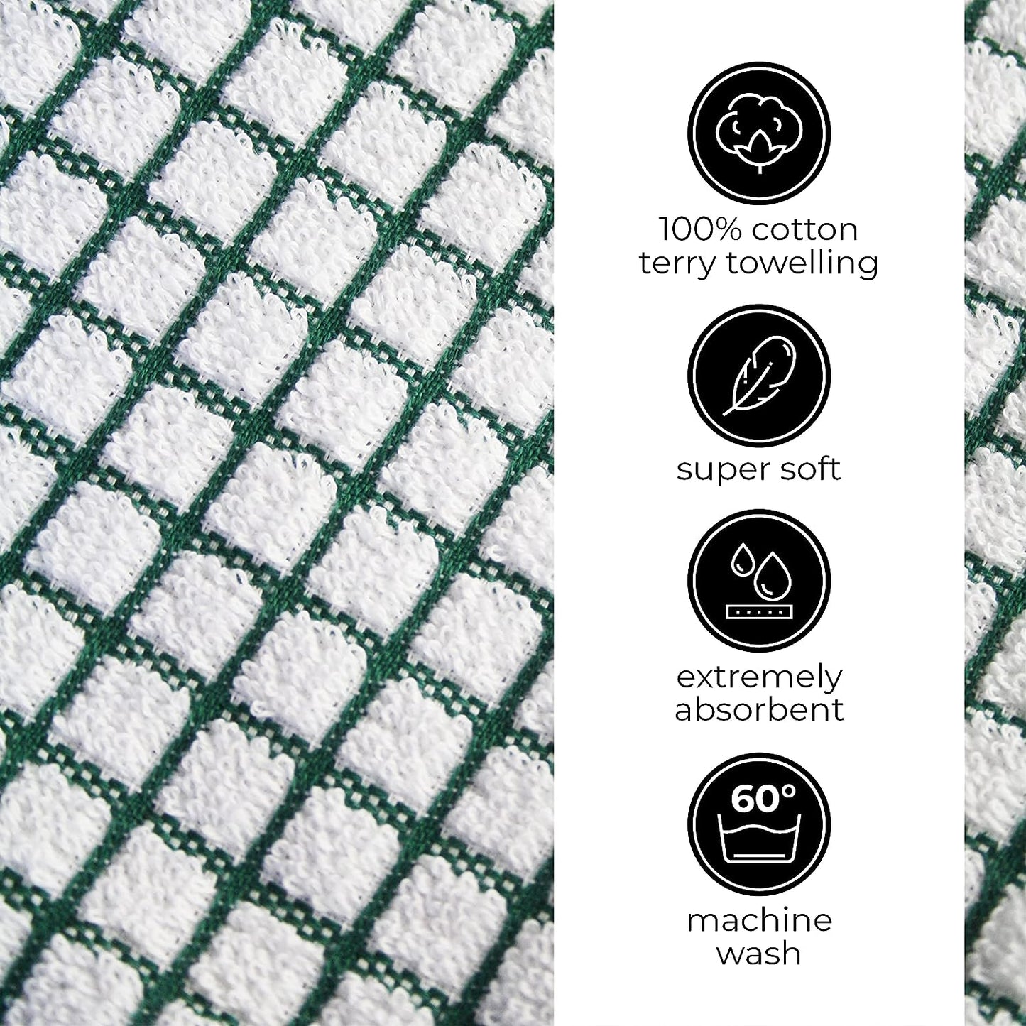 Poli-dri Tea Towel (green)