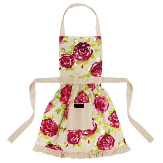 Betsy Child Apron - taupe