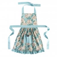 Betty Vintage Apron - duck egg