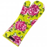 Maggie Long Oven Glove - lime