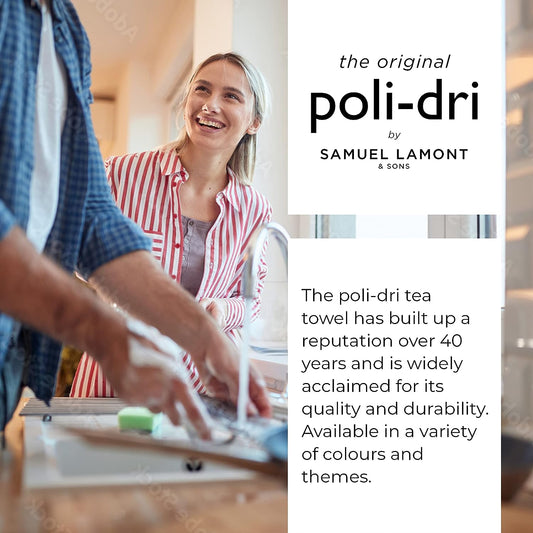 Poli-dri Jacquard Tea Towel - sheep